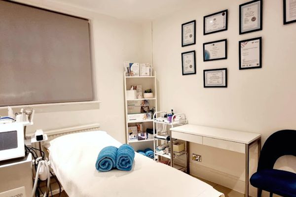 3D Lipo London treatment room in Marylebone clinic
